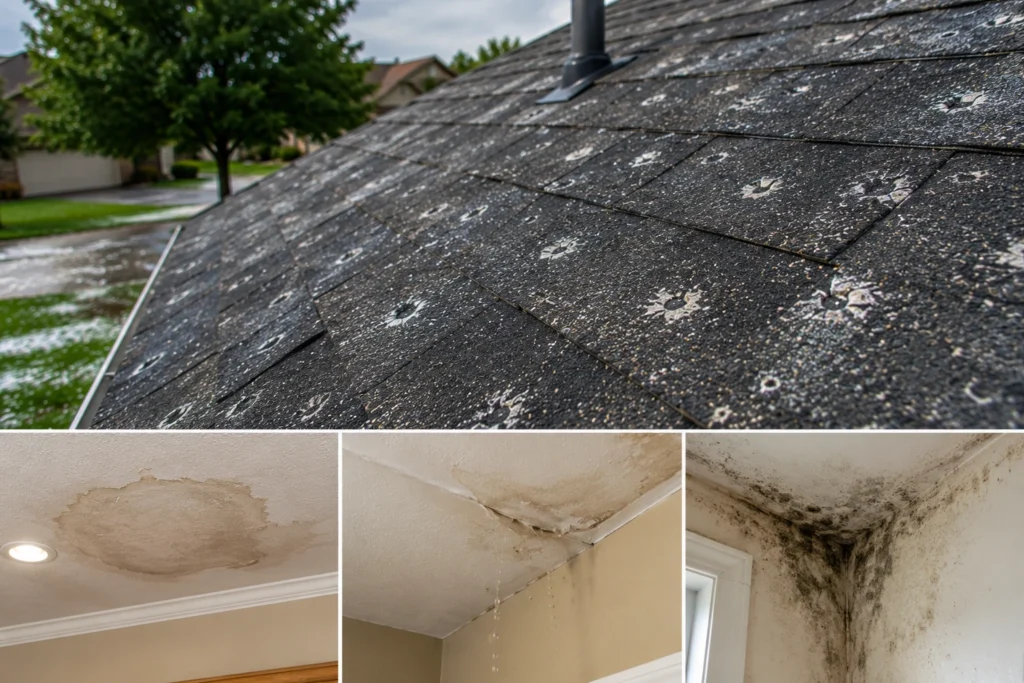 Hail Damage Roof Insurance Claim 7