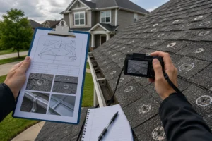 Hail Damage Roof Insurance Claim 9