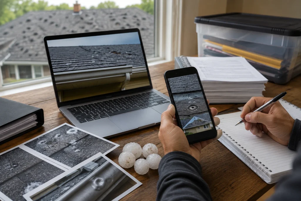 How to Document Hail Damage for an Insurance Claim 3